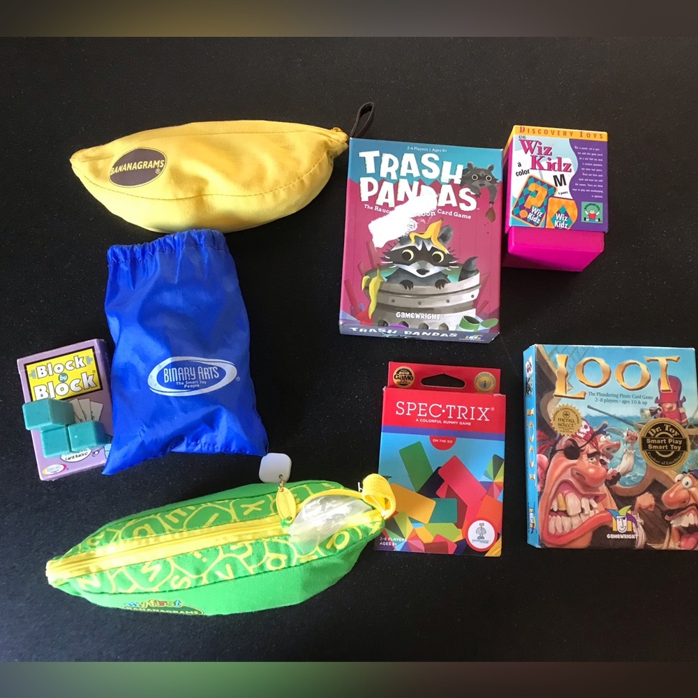 Group of kids games.